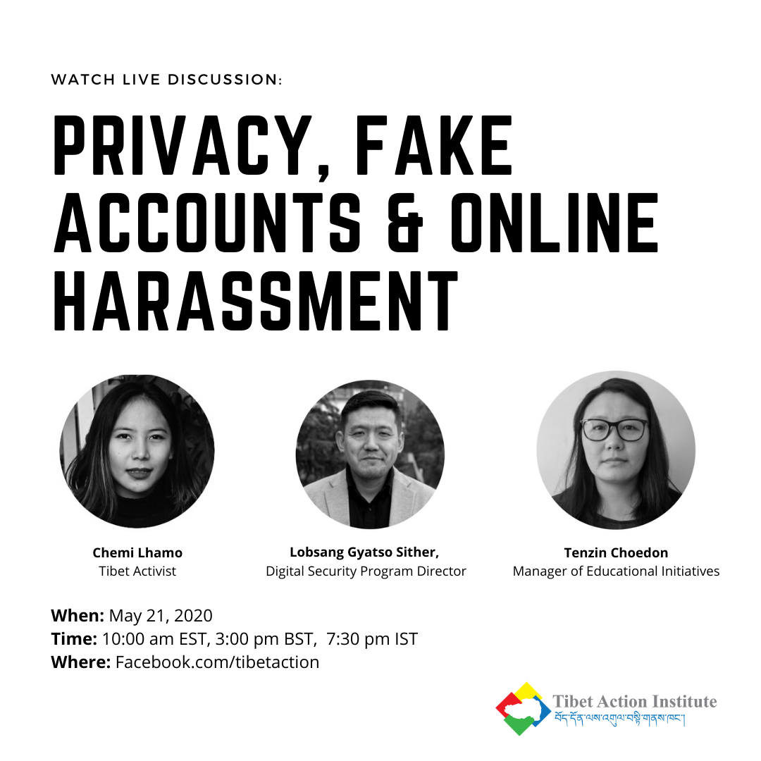 Privacy, Fake Accounts & Online Harassment